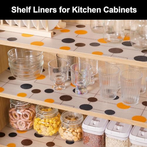 Image of EVA Food Grade Washable Anti Slip Mat /Sheet for Fridge, Shelf Liner, Table, Kitchen Drawer mat (3 Meter) (Round)