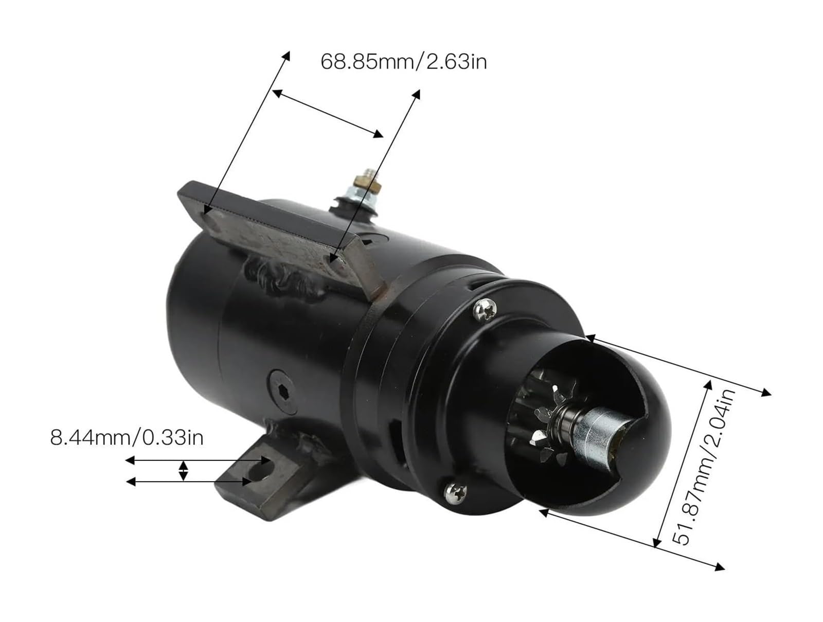 Motorino Di Avviamento Per Moto Per Y&amaha Parti Di Motori Fuoribordo 75HP 80HP 85HP 90HP 1984-2010 688-81800-12 688-81800-10 Motorino Avviamento 9 Denti 688-81800 Avviamento