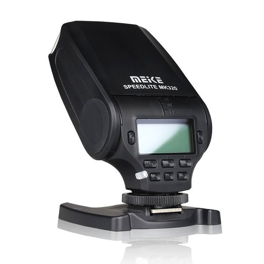 MK-320 GN32 TTL LCD Flash Speedlite éclairage pour FujiFilm Fuji Hot Camera Shoe X-T1 X-M1 X100s X100t X30 X-Pro 1 X-a1 X-A2 X-E1 X-E2 S1 SL1000 LED-Assistive Focalisation Speedlite (MK-320F)