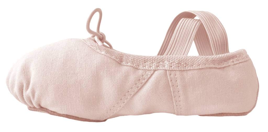 Dancina Ballet Shoe Premium Canvas - Split Suede Sole 6.5CH Pink 2