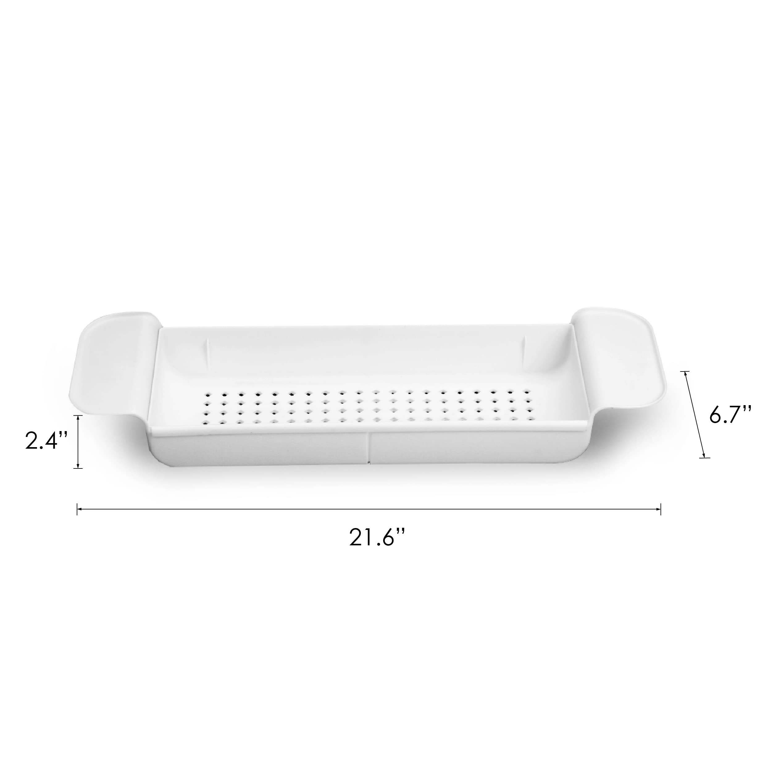 #1 Rated Bath Toy Organizer & Bathtub Storage Basket 4