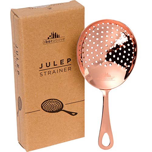 Copper Julep Strainer Cocktail Strainer by A Bar Above