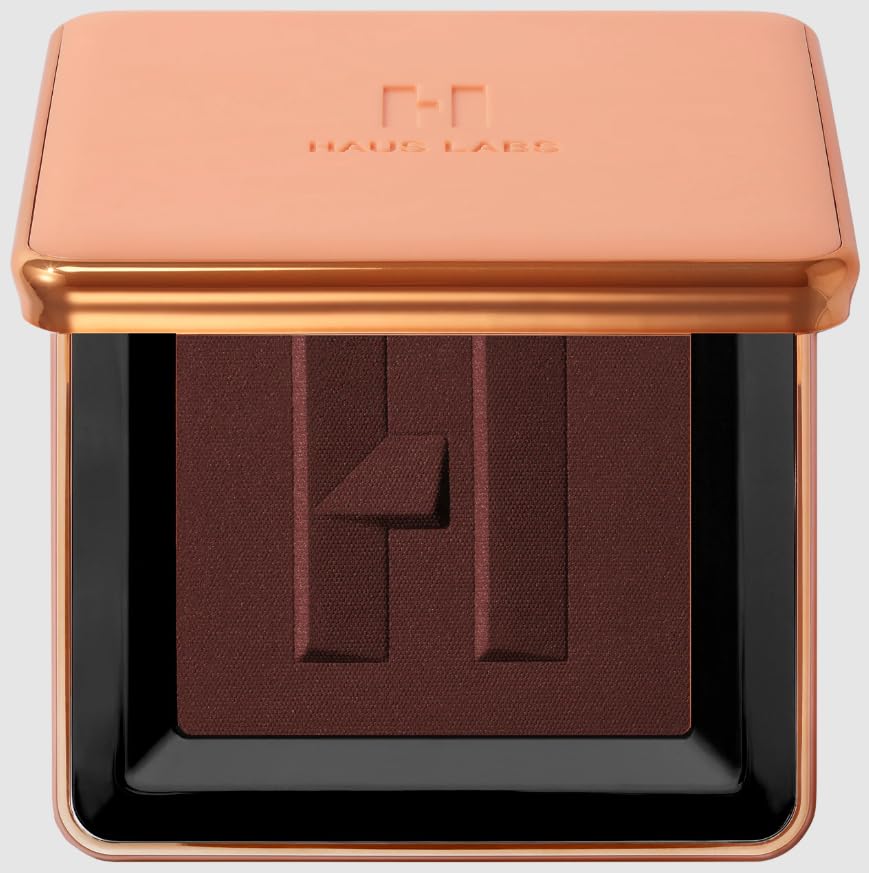 HAUS LABS BY LADY GAGA Power Sculpt Velvet Powder Bronzer - Khaya Spice Deep