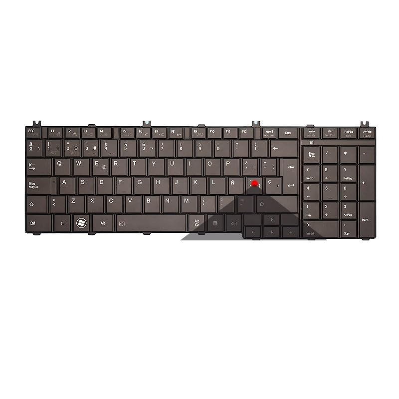 Clavier premium Toshiba Satellite C650 C660 L750 Brésil BR noir