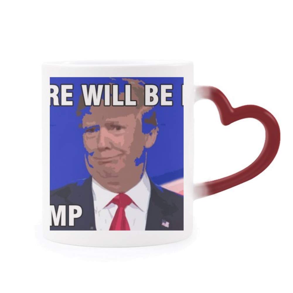 Taza de Trump sensible al calor evita aburrirte por las mañanas con su efecto mágico