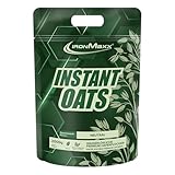 IronMaxx Instant Oats Haferflocken - Neutral 2000g Beutel | Natürlicher veganer Weightgainer | Low Sugar & frei von Konservierungsstoffen