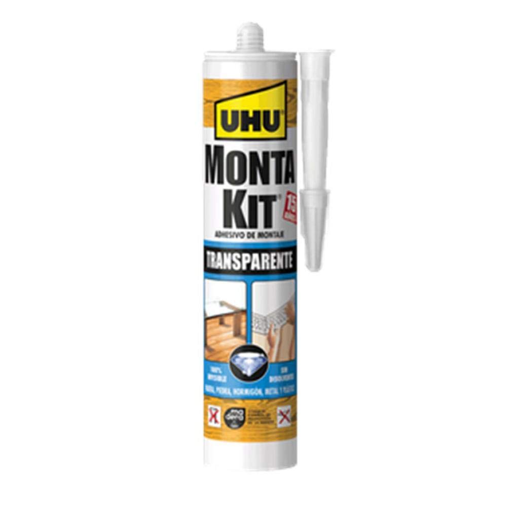 ADHESIVO MONTA-KIT TRANSPARENTE UHU 310 GR