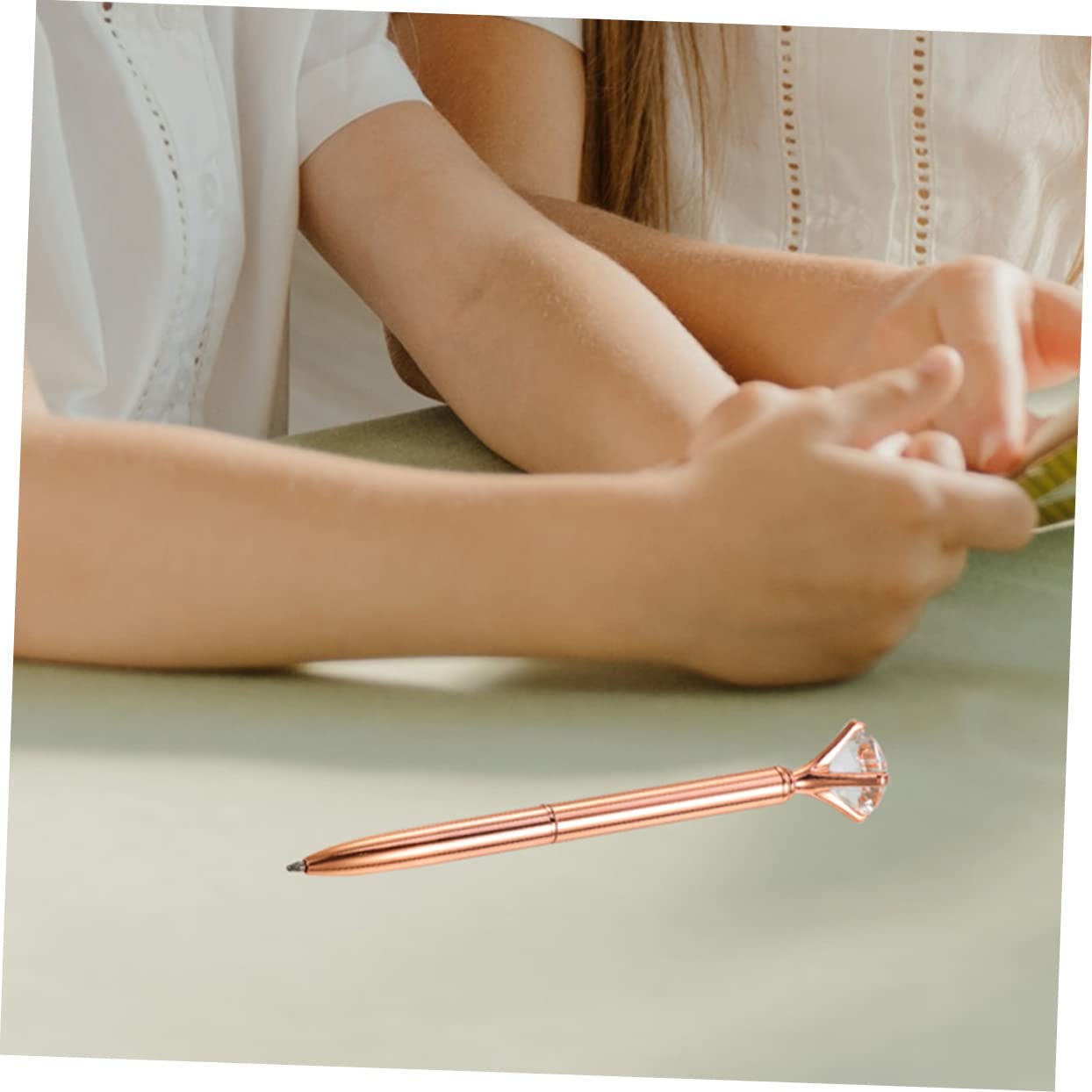 Lurrose 24stücke Kugelschreiber Mit Diamantform Ergonomische Multifunktionale Metallstifte Für Schule Und Büro Kreative Schreibgeräte Für Und Bastelprojekte