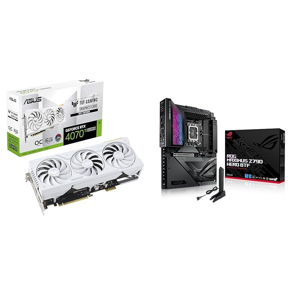 ASUS グラフィックボードとマザーボードセット Amazon | 【セット買い】ASUS TUF Gaming GeForce RTX 4070 Ti