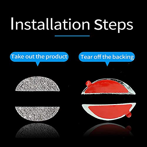 Steering Wheel Bling Crystal Emblem For Nissan, Shiny Accessories Parts Logo Sticker Badge Decals Covers Interior Decorations (For Nissan) #TOP5