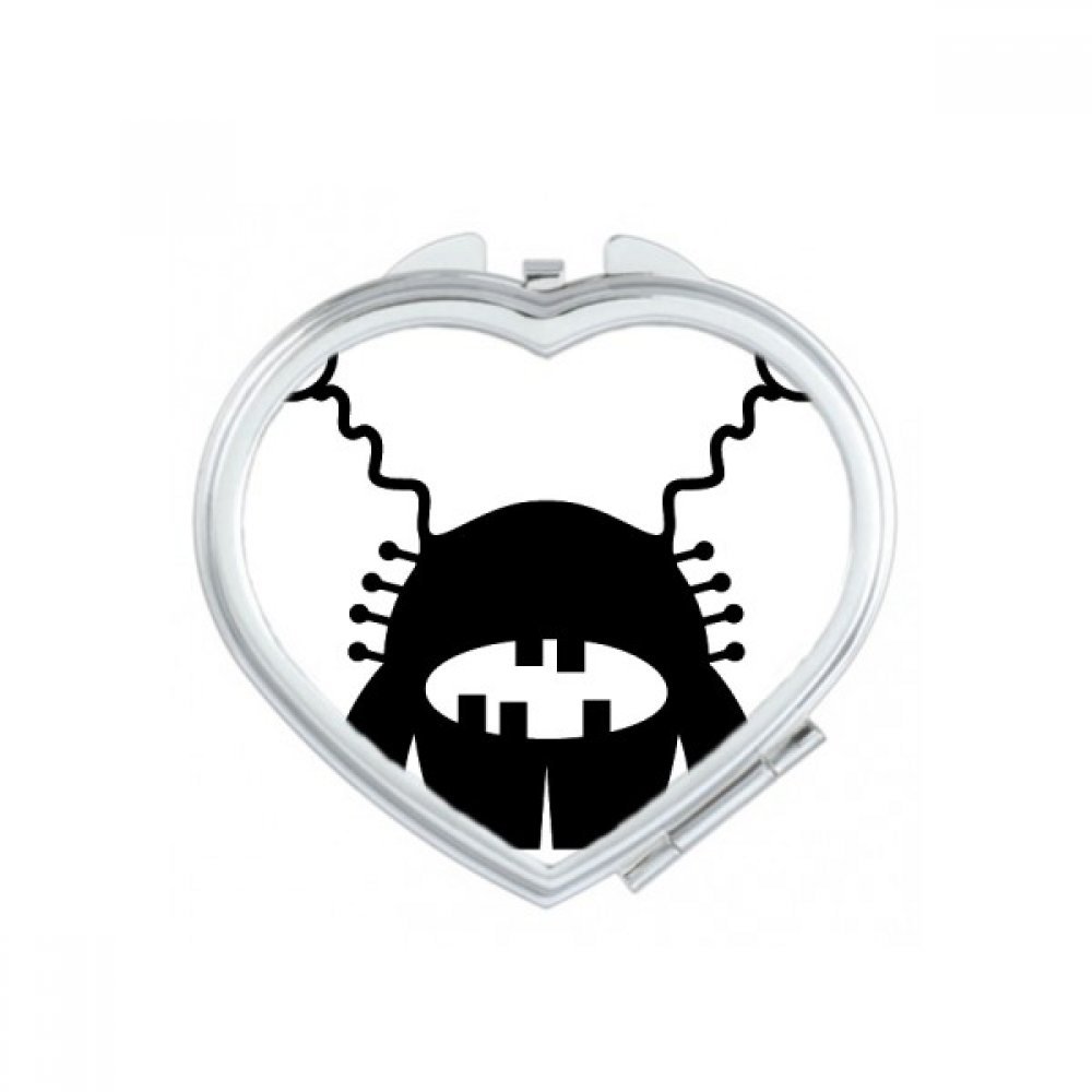 Miroir mignon alien compact parfait pour le sac à main en voyage