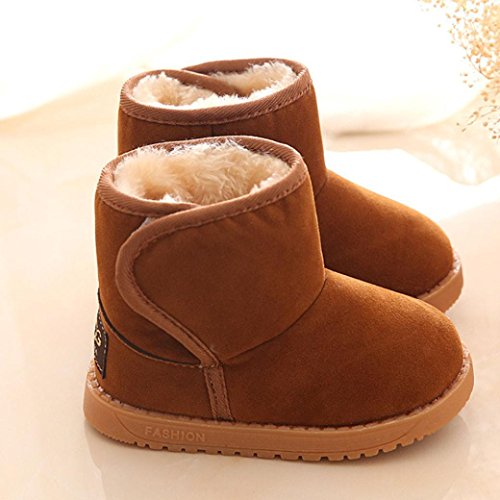 Amlaiworld Scarpe per Bambini Inverno,Stivali da