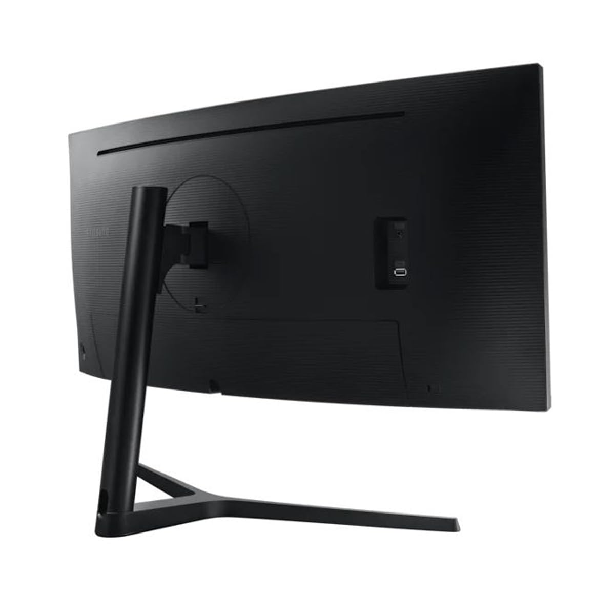 Samsung Monitor LC34H890WGRXEN, Monitor Professionale Curvo 34'' 21:9, UWQHD, 3440 x 1440, Quantum DOT, 100 Hz, 4 ms, 1 USB-C, 1 DP, 1 HDMI, Regolabile in Altezza, Argento Scuro, VESA