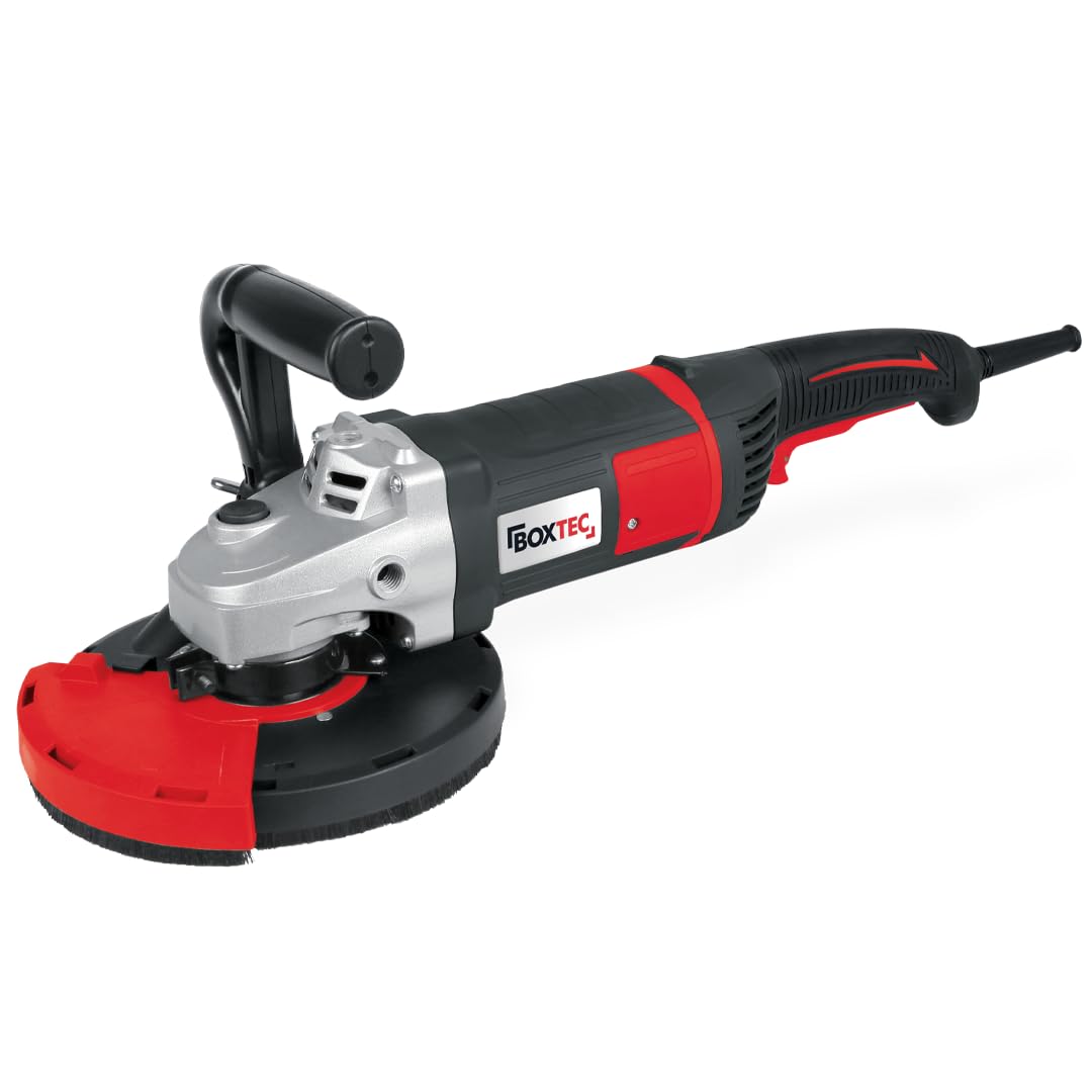 Ponceuse À Béton - 125 Mm - Fraise À Béton - 1400 W - Avec Régulateur