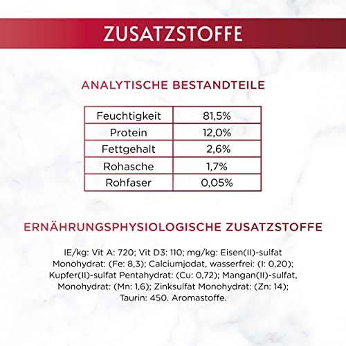 Gourmet Mon Petit Intense Katzenfutter nass, Geflügel-Variationen, 8er Pack (8 x 6 Beutel à 50g)