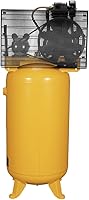 Vista 4 de DEWALT Compresor de aire vertical de 80 galones con bomba lubricada con aceite de 2 etapas, motor de inducción de 240 V resistente, 175 PSI máximo