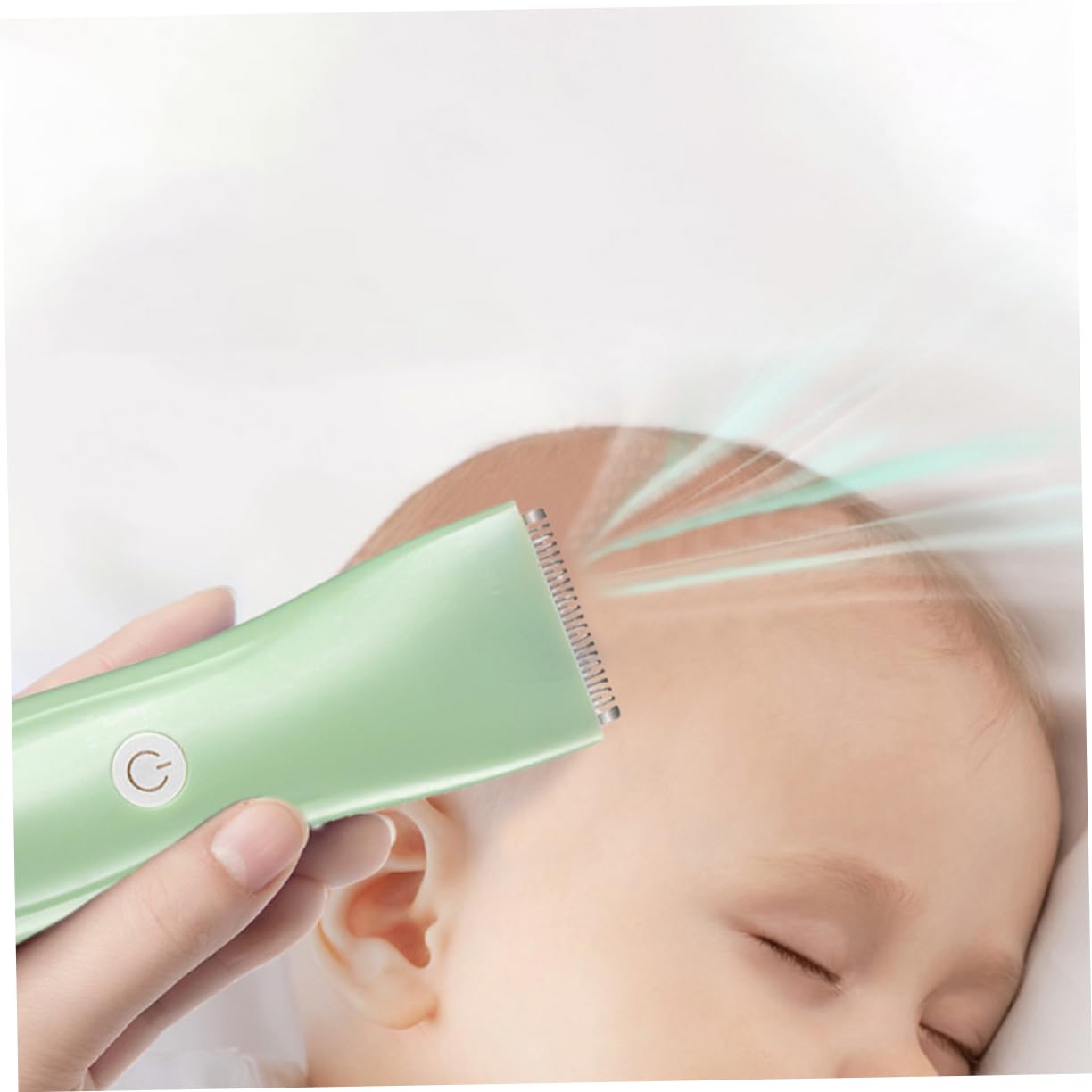 UPKOCH Infant Hair Clipper Newborn Hair Cutter Rechargeable Shaver Abs Stainless Steel for Toddlers Boys and Girls