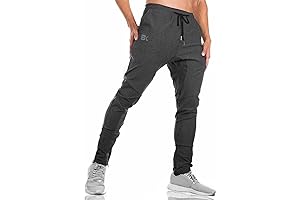 BROKIG Mens Jogger Sport Pants: The Epitome of Comfort and Functionality for Fitness Enthusiasts