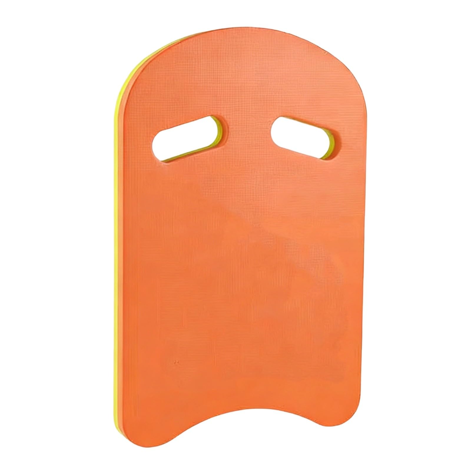 Swimming Kickboard, Swimming Floats for Children, Kick Float with Integrated Hole Handle, EVA Foam Swim Training Unisex for Kids and Adults for Beginner and Learning (Orange)