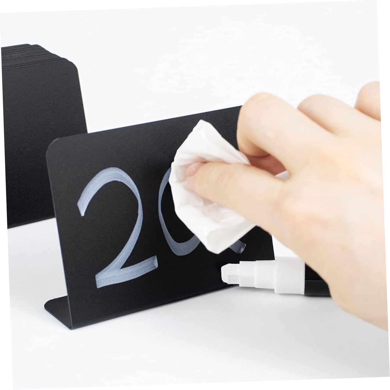 OSALADI 4 Set Mini Lavagne Decorative Per Buffet E Eventi Cartellini Per Matrimoni E Ristoranti Piccole Lavagnette Cancellabili Per Messaggi E Decorazioni 10 Pezzi*4