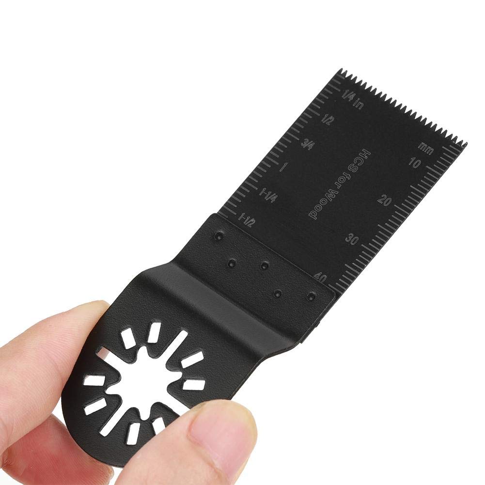 Kit di lame per multiuso multiuso 20 lame per oscillanti universali 34 mm, con pennarelli integrati per il taglio