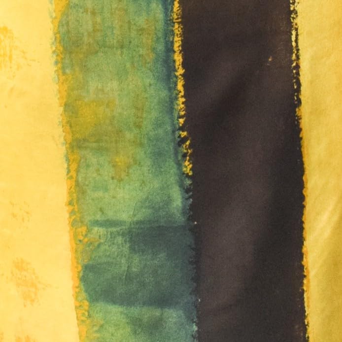 Image of Ethnics of Kutch Women's Ajrakh Modal Silk Natural Dye Hand Block Print Unstitched Kurta Fabric (For Lenght - Refer Bullet Point Below)