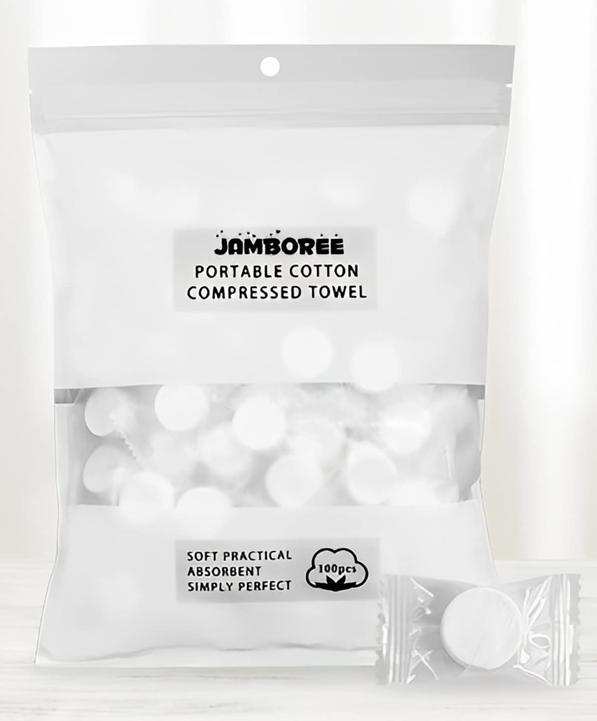 Jamboree!!! 100 Pcs Coin Tissues | Compressed Towels | Camping Wipes | Toilet Paper Tablets | 100 Bulk Pack | For Home, Beauty And Outdoors | Tablet Tissue| Softer & Odor Free (B07RQMY6XD) Amazon Price History, Amazon Price Tracker