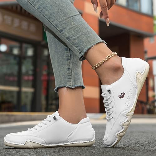 Women's Casual Sneakers Slip On Low Heel Comfortable Walking Shoes Fashion Loafers for Outdoor Driving and Daily3
