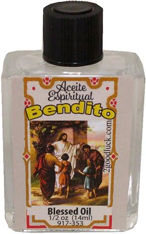Miniatura 2 de Bendito, Aceite Espiritual con 1 Perfume Dram Set para Magia y Rituales. Aceite Espiritual Bendito para Rituales Y Magia.