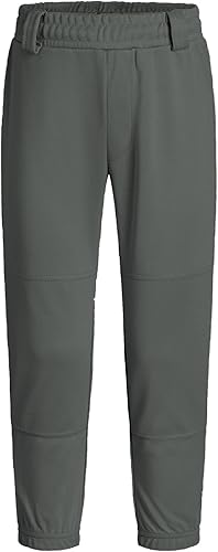 QBK 2T/3T/4T/5T to Youth Toddler Boys Baseball Pants Girl Softball Pants Kids Tee Ball Pants