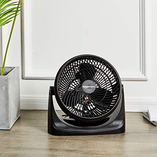 Amazon Basics 3 Speed Small Room Air Circulator Fan, 11-Inch Blade, Black #TOP5