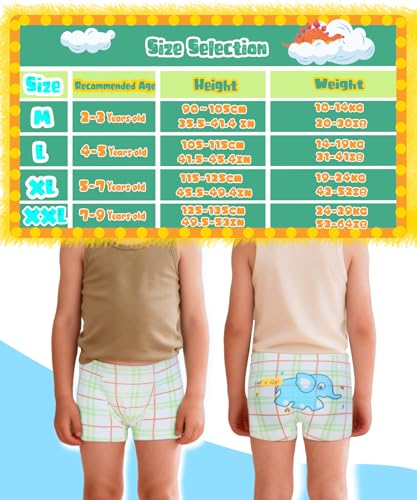 8-Pack Boys Cotton Boxer Briefs - Save with Code E7S2D43D