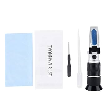Aichose Portable Aichose Brix Refractometer With ATC, Dual Scale