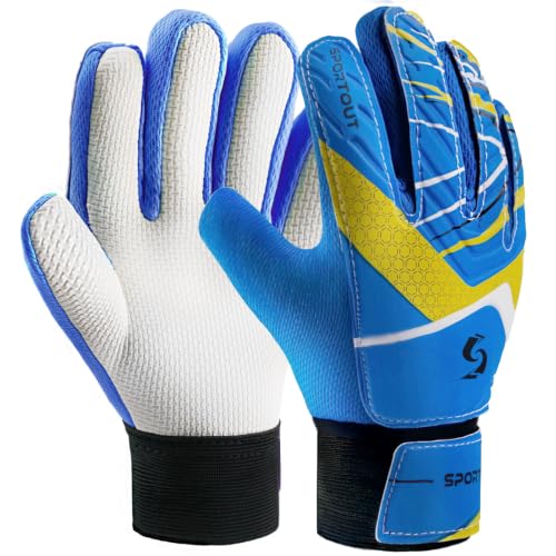 Goalkeeper Gloves for Kids Children Youth Soccer Goalie...