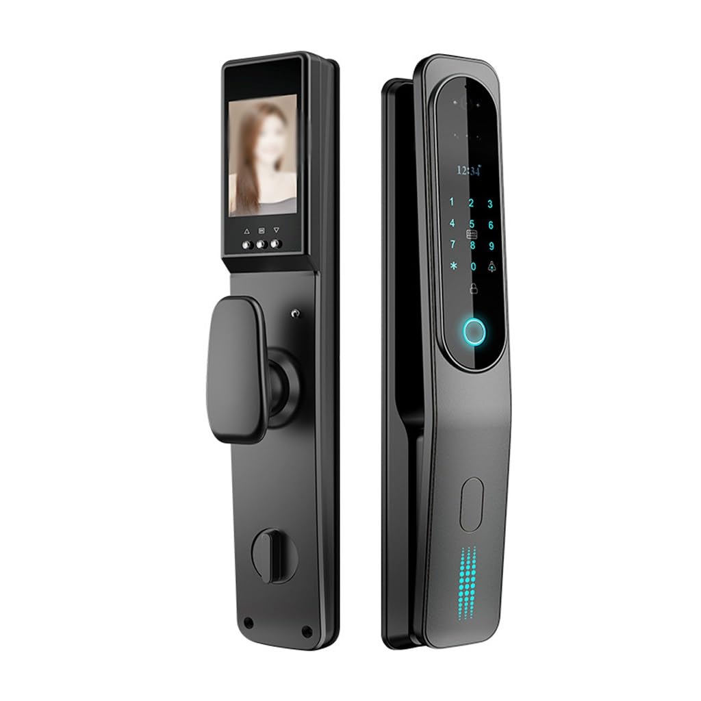 PGNEX Bloqueo de huellas dactilares de contraseña 'huella digital del intercomunicador visual totalmente automático para uso doméstico