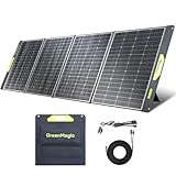 Greenmagic Portable 400 Watt Solar Panel, 39V Foldable, Durable Foldable, Durable Compatiable with Most 40v Portable Solar Generator, Power Station on The Market