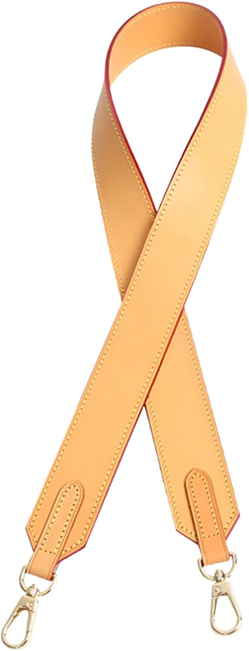 jiesinlov Vachetta Leather wide Straps Crossbody Replacement Bag Shoulder Strap for Neverful Graceful Speedy Tote Handbag Wide shoulder straps(Beeswax-90) - Image 4