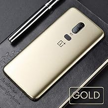 27209 Oneplus 6 1+6 Telefon Kaplamas  Arka Sticker Gold