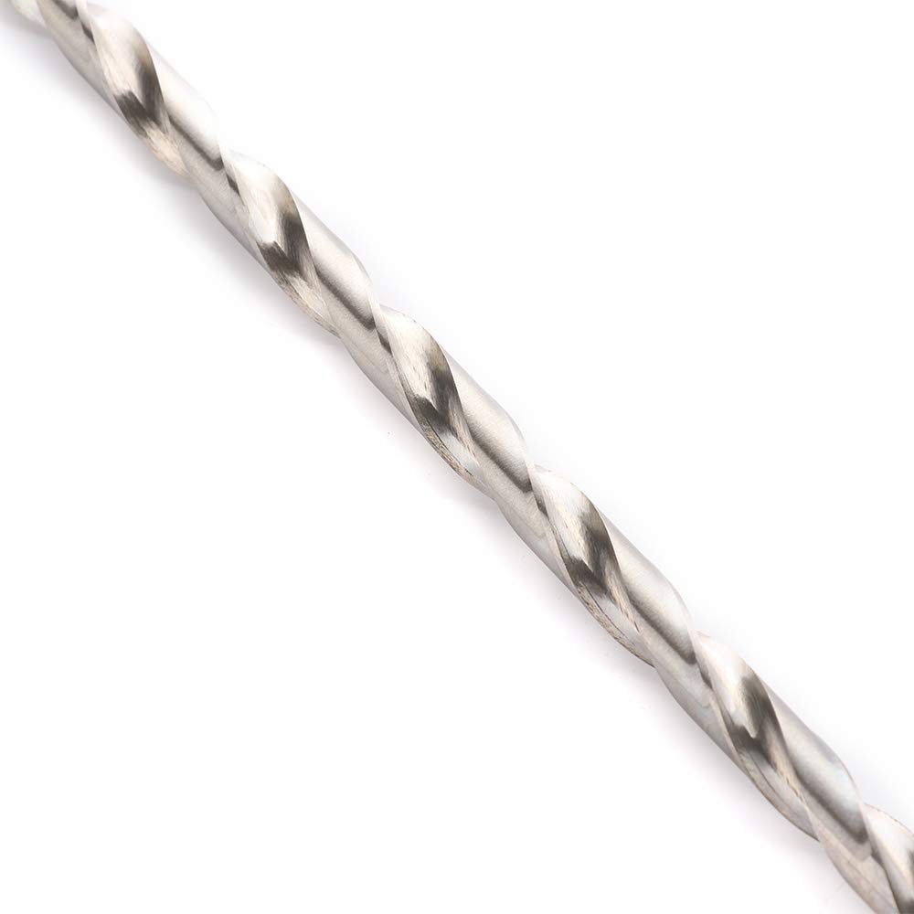 belupai Foret hélicoïdal HSS extra long de 350 mm de diamètre - Foret hélicoïdal à tige droite - 16 mm