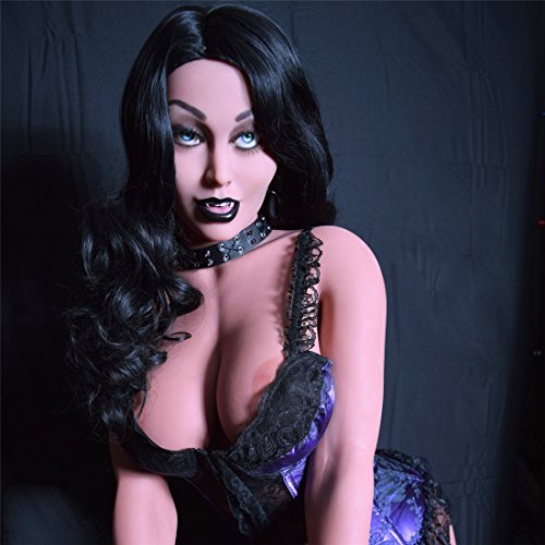 G-Aisling 165cm Lifelike E-Cup Vampire Sex Dolls For Men Masturbators Realistic Silicone Love Doll Metal Skeleton