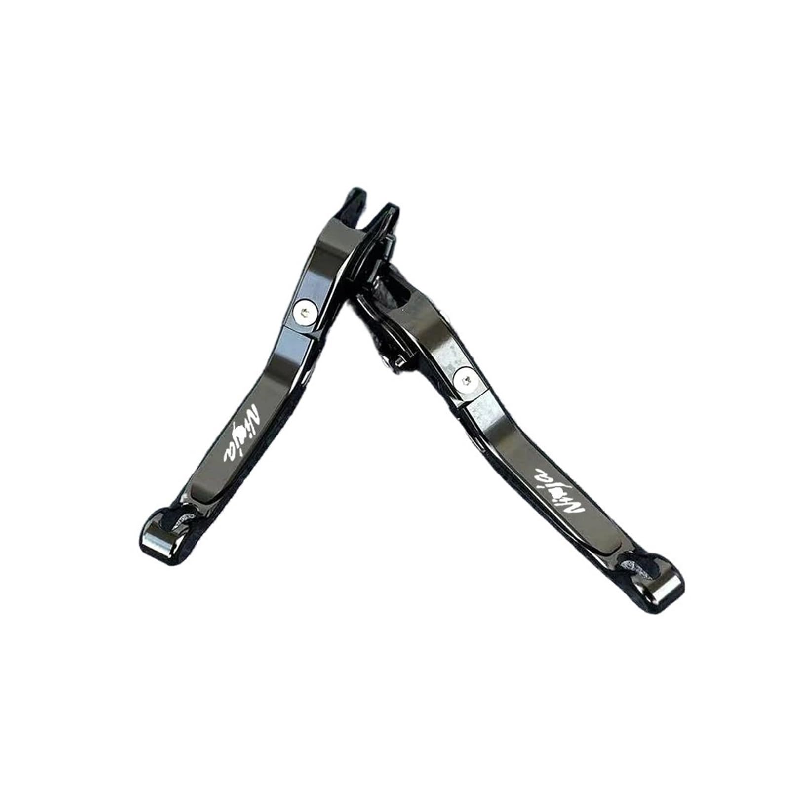 Palanca De Manillar De Freno CNC, Palancas De Embrague De Freno Ajustables Plegables Extensibles para Kawa&Saki Ni&nja 400 250 300 400 125 Z125 / SL Palancas Frenos