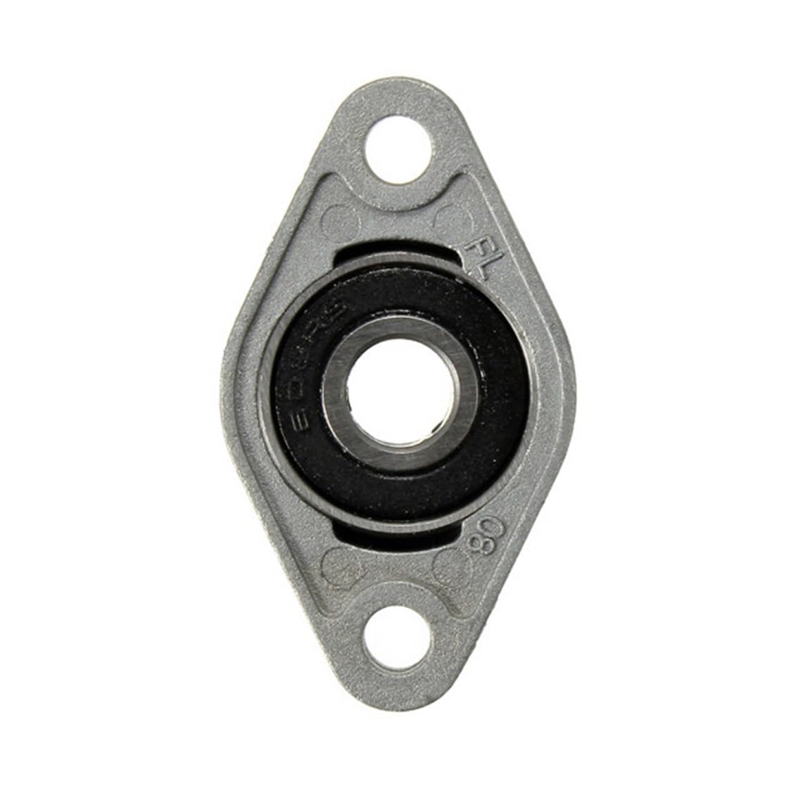 Linearschiene 10 Stück vertikale Lagerhalterung aus Zinklegierung, 8 mm, 10 mm, 12 mm, 15 mm, Kissenlager, horizontale lineare Schraubenwelle, blockmontierte Unterstützung Gleitführung (Size : Horizo