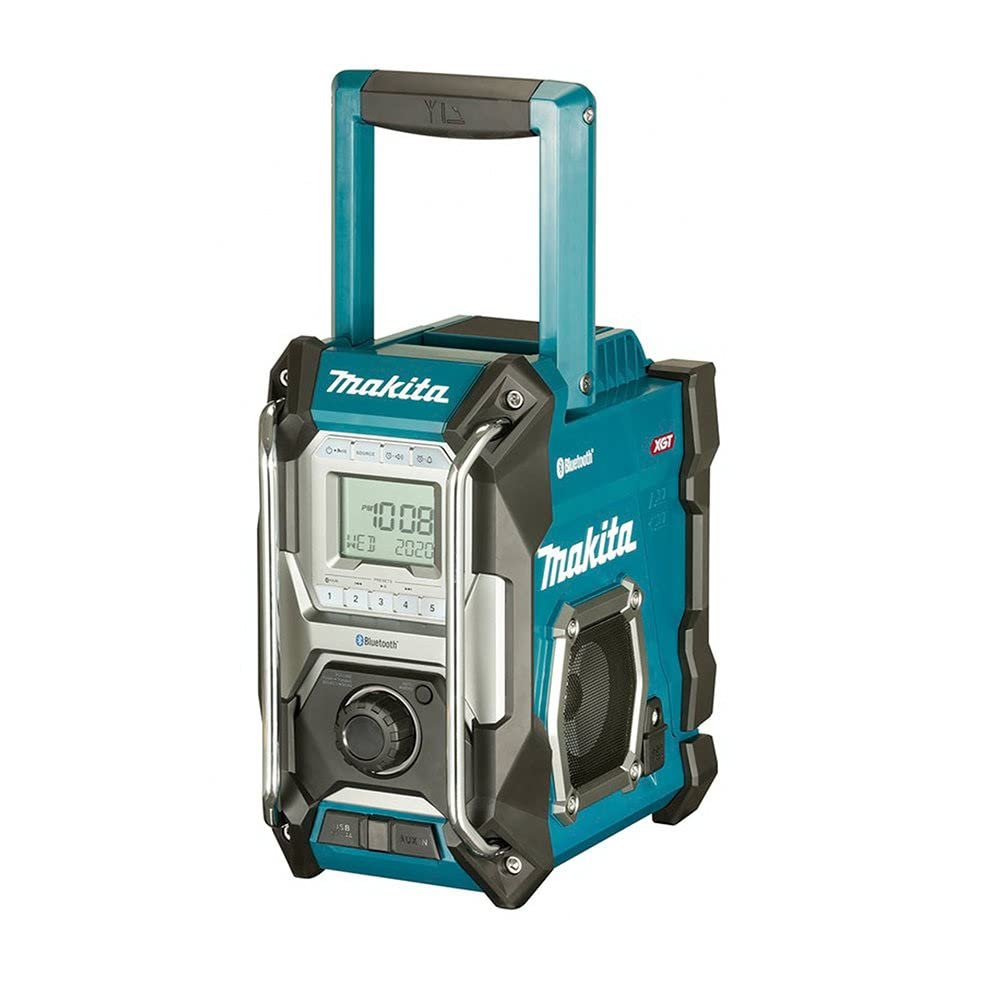 Makita Radio Mr002Gz 12V Max/18V/40V Max Cxt/lxt/xgt Cordless/ac Fm Jobsite With BluetoothAux & Usb Body Only from B&Q