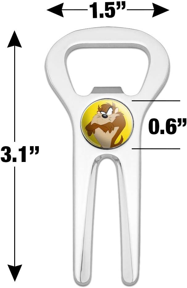 review GRAPHICS & MORE Looney Tunes Taz Golf Golfing Divot Repair Tool Bottle Opener