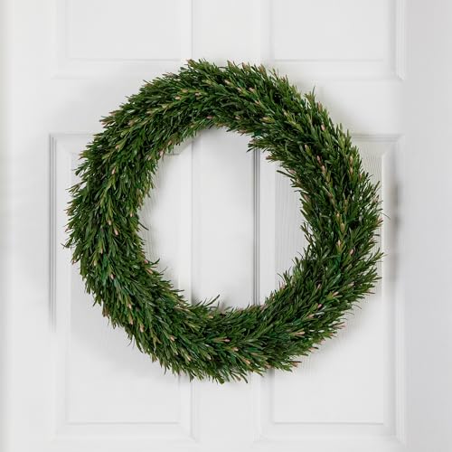 Couronne de romarin résistante aux UV décoration végétale extérieur durable 61cm - 5