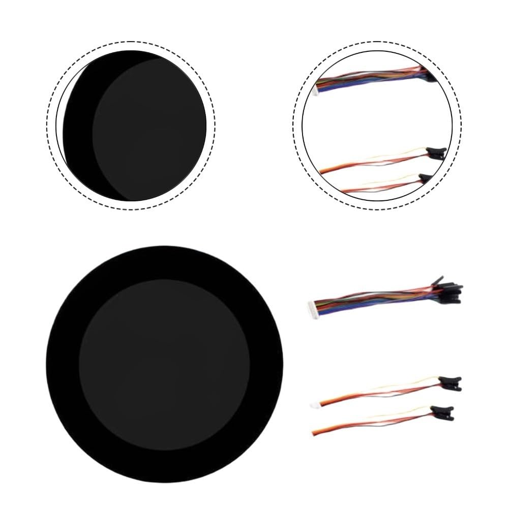 Scheda del microcontroller RP2350 con display circolare da 2,1 "di