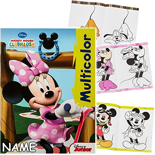 alles-meine.de GmbH 32 Seiten großes XL Malbuch - A4 - Minnie Mouse & Mickey - mit bunten Malvorlagen - Dickes… – Bild 4