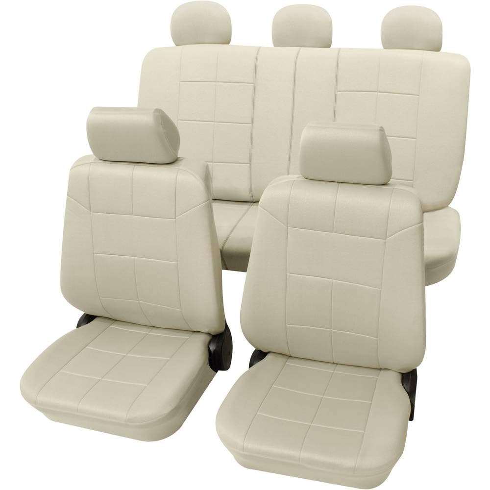 Petex 22574909 - Fundas para Asiento de Coche, Color Beige