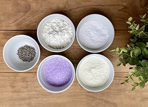 Lavender Bath Milk Soak. Handcrafted Organic Bath Soak Local Ingredients In A Glass Bottle And Made In The Usa. Milk Bath Soak. (11 Oz). #TOP6