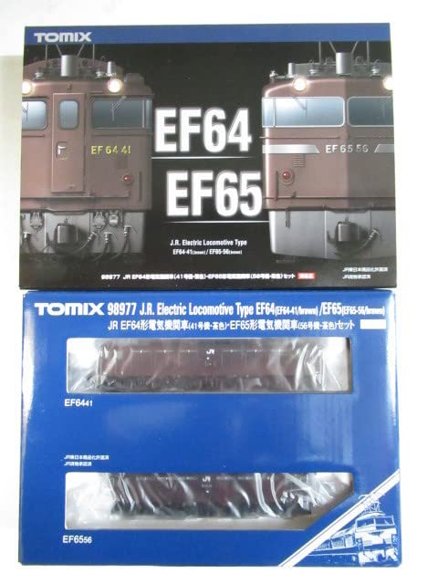 名機セット！TOMIX 98977 EF64-41 EF65-56 茶色 限定品 Amazon | TOMIX Nゲージ JR EF64 41号機・茶色 EF65形電気機関車 56